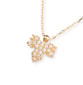 Hemels juwelier- 14k geelgouden ketting met hanger- Dames- Goud- HML685 - Cadeautje- Moederdag aanbieding