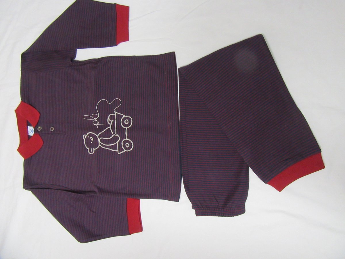 Petit Bateau - Pyjama - Jongens - Sreepje - Polo - 6 jaar 114