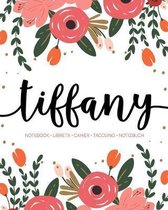 Tiffany: Notebook - Libreta - Cahier - Taccuino - Notizbuch: 110 pages paginas seiten pagine