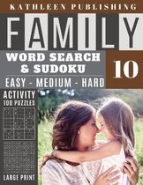 Family Word Search and Sudoku Puzzles Large Print