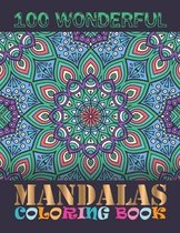 100 Wonderful Mandalas Coloring Book