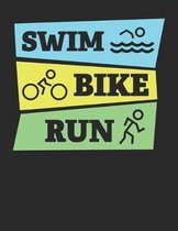 Mein Triathlontagebuch: Trainingstagebuch fur alle Triathleten ♦ Laufen, Schwimmen, Radfahren ♦ Logbuch fur uber 300 Eintrage ♦ grosszugiges A4+ Format ♦ Motiv