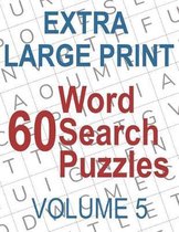 60 Extra Large Print Word Search Puzzles