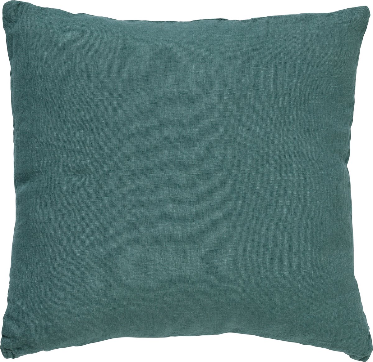 Dutch Decor LINN - Sierkussen 45x45 cm - 100% linnen - effen kleur - Sagebrush Green - groen - Inclusief binnenkussen - Luxe kussens voor woonkamer & bank Sage groen