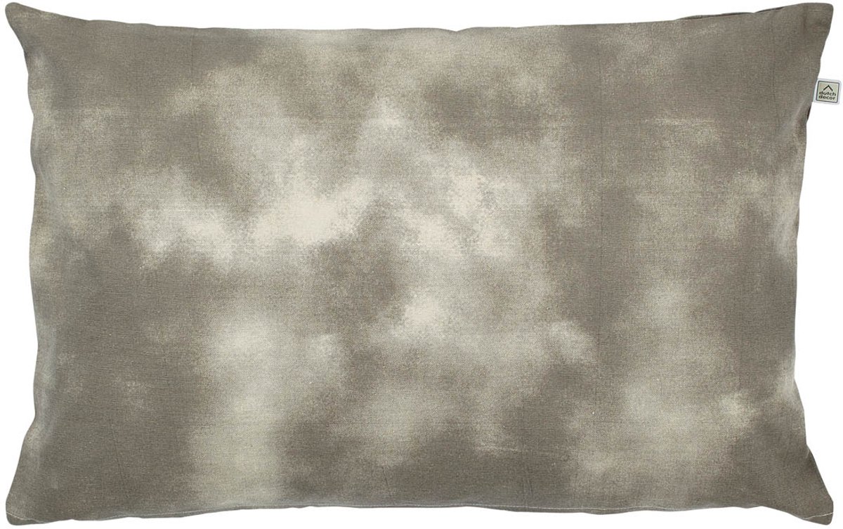 Dutch Decor NEXTEL - Sierkussen taupe 40x60 cm - Inclusief binnenkussen