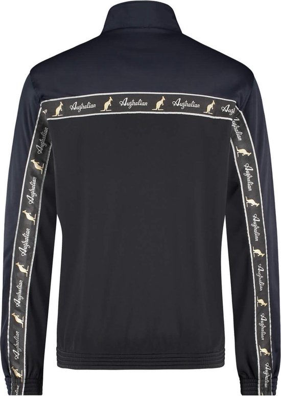 Veste duo Australian avec bordure noire Blue Marine Melange taille 2XL