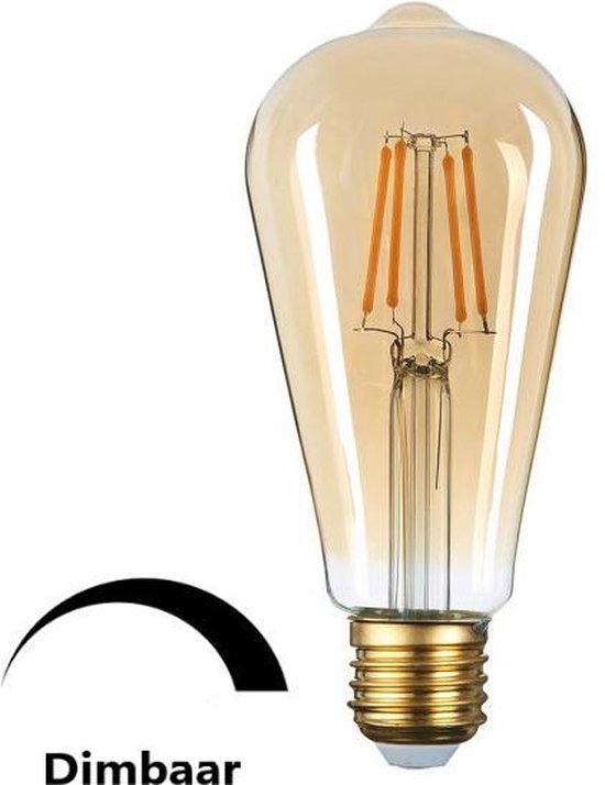 Oppervlakkig Precies pijn Eco-LED LED lamp E27 fitting 8W 220V warm wit licht | bol.com