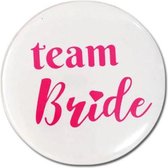 Team bride - 5 stuks -vrijgezellenfeest -Badge - Button - voor Vrijgezellenfeest - Bachelorette party - Bruid - Bruiloft - Versiering - Decoratie - Bride to be cadeau - Vrijgezelle
