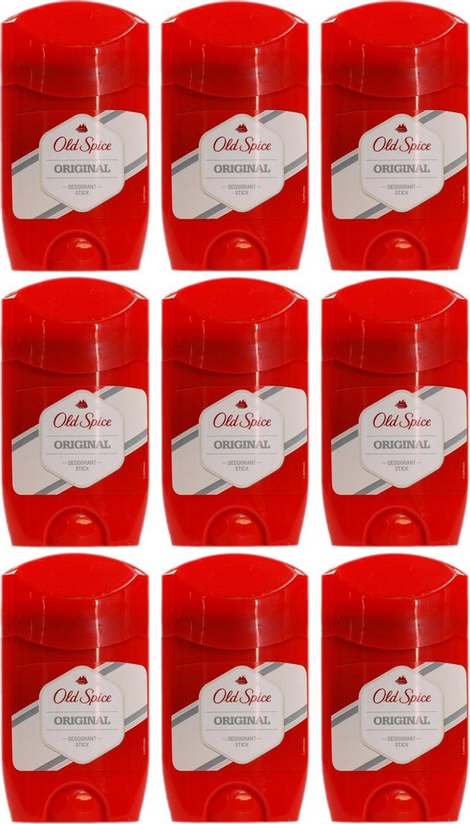 Goedkoopste Old Spice Original - 9 x 50 ml