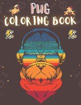 Pug Coloring Book