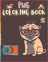 Pug Coloring Book