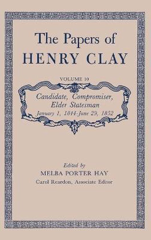 The Papers of Henry Clay - cover