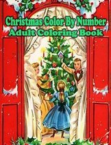Christmas Color By Number Adult Coloring Book