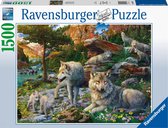 Ravensburger Wolves in Spring Jeu de puzzle 1500 pièce(s) Animaux
