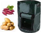 Winkrs Kweekzak voor groenten - 1x aardappel kweek zak 27x32CM - Kleine Tuinzak/Groeizak voor balkon en terras