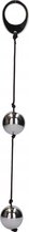 Seven Creations - Heavy Metal - Vagina balletjes - Zilver - Ø 30 mm