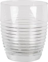 Clayre & Eef Waterglas 300 ml Transparant Glas Drinkbeker Drinkglas