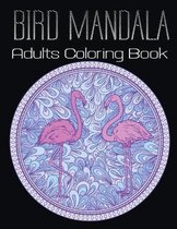 Bird Mandala Adults Coloring Book