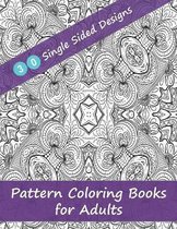 Pattern Coloring Books for Adults - 30 Single Sided Designs