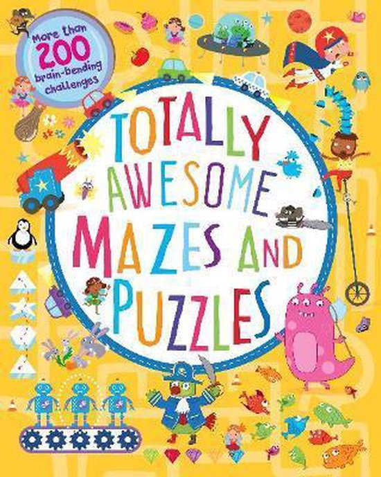 Totally Awesome Mazes and Puzzles - cover