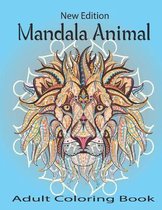 New Edition Mandala Animal Adult Coloring Book