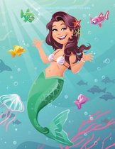 Mermaid Coloring Book for Kids