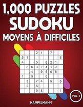 1000 Puzzles Sudoku Moyens À Difficiles- 1000 puzzles Sudoku moyens à difficiles