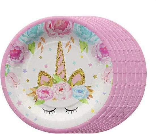 Set d'anniversaire Licorne 93 pcs.