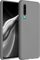 kwmobile telefoonhoesje voor Huawei P30 - Hoesje voor smartphone - Back cover in steengrijs