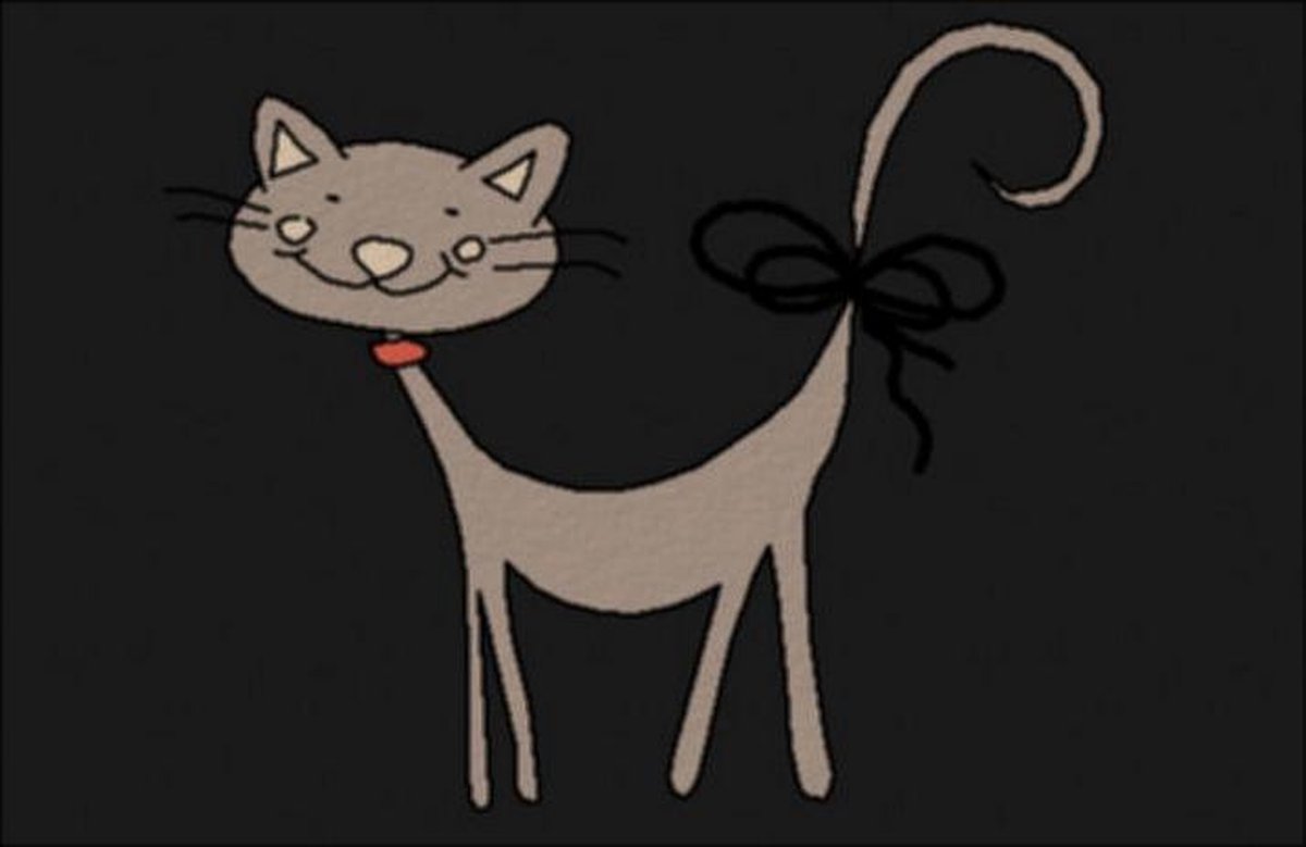 MD Entree - Deurmat - Schoonloopmat - Ambiance - Cat - 40 x 60 cm