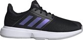 adidas Gamecourt  Sportschoenen - Maat 38 - Vrouwen - Zwart/Paars/Wit