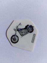 Supersonic printed Dart Flights - 10 sets (30 stuks) - 100 micron dik