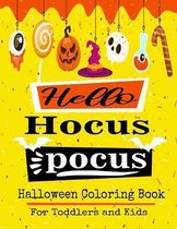 Hello Hocus Pocus Halloween Coloring Book for Toddlers and kids