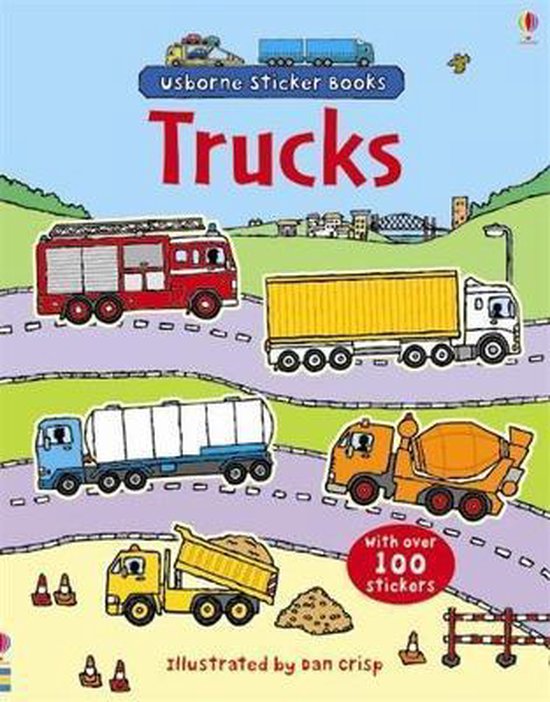 Trucks Sticker Book, Sam Taplin 9780746089415 Boeken bol
