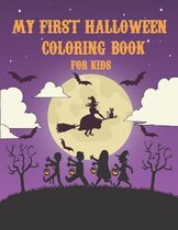 My First Halloween Coloring Book for kids
