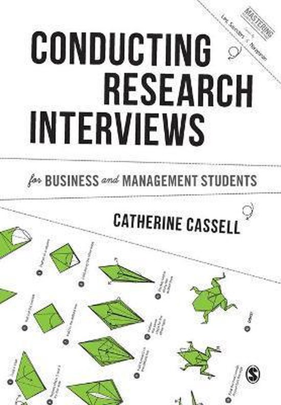Conducting Research Interviews for Business and Management Students