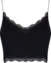 MAGIC Bodyfashion Cozy Crop Top Black Vrouwen - Maat XL | bol.com