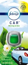 Febreze Car Morning & Dew - Autoparfum Voor Een Verfrissende Autogeur! (1x2ML)