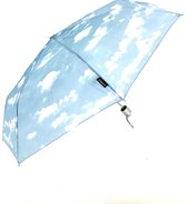 Minimax paraplu opvouwbaar manueel hemel blauw met wolken