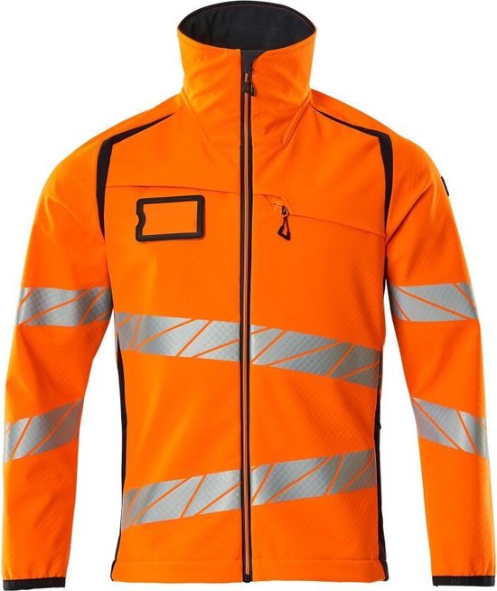 Mascot Accelerate Safe Softshell Jas 19002 Mannen Oranje Navy S bol