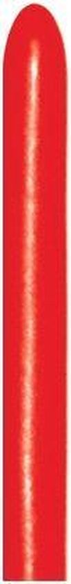 260 - Red - sempertex - 50 Stuks - modeleerballon, kindercrea