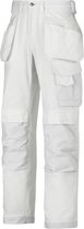 Snickers Canvas+ Werkbroek HP 3214 - Mannen - Wit - 50