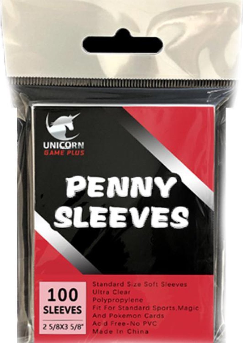Penny Sleeves 2 5/8 X 3 5/8 100 Stuks Kaart hoesjes Games
