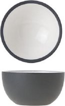 Cosy en Trendy Alu - Bowl - Wit - 6.5xh3.cm - Aluminium - (set van 6)