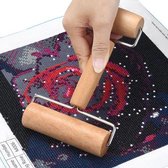 Diamond painting roller - Hout - Luxe diamond painting roller - 2 in 1
