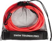 Swim Trainer Pro - Zwemelastiek Rood - 4 Meter - Volwassen - Zwem Training - Zwemgordel - Trainingsbanden - Zwem Weerstand - Vakantie accessoire voor in het zwembad - Zwemriem