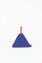 Geurzakje Blauwe Piramide - Babygeur - Duurzaam cadeau - Set van 2