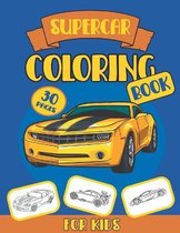 Supercar Coloring Book For Kids