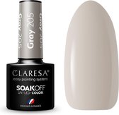 Claresa UV/LED Hybrid Gel Nagellak Grijs #205 - 5ml.