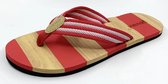 Gevavi - Beach Teenslippers voor Dames - Slippers - Rood - Maat 40